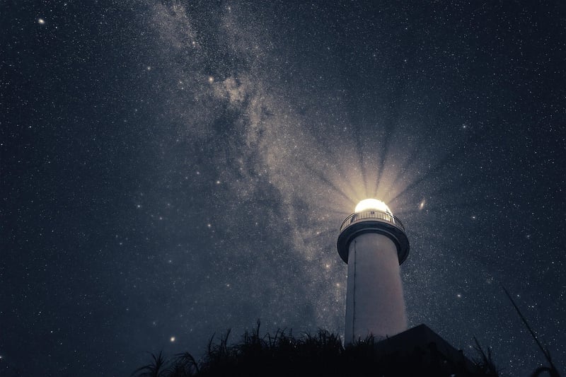 Milky Way Cityscape